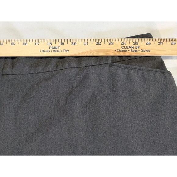 Avenue Womens Plus Size Super Stretch Trousers Ankle Pants Gray US SZ30P - Picture 12 of 12